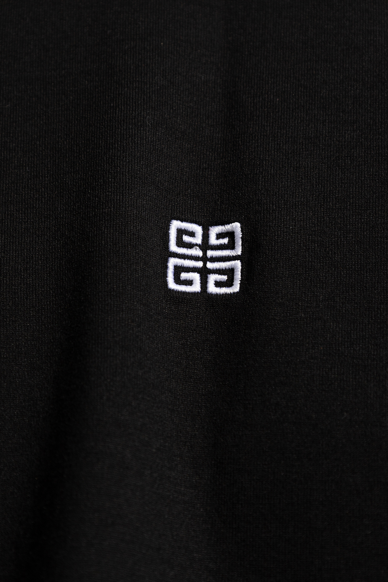 GIVENCHY 4G ロコ フリント クルネック Tシャツ BM718B3Y6B 001 Black T-shirt with logo Givenchy - Vitkac AS
